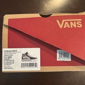Vans Comfycush Sk8-Hi New In Box kids 12